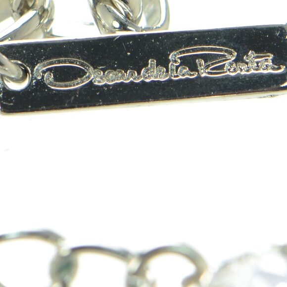 Oscar de la Renta Crystal Stone Necklace - Picture 6 of 6